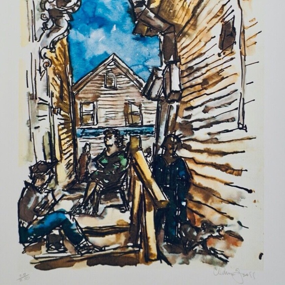 Chiam Gross New England Street Scene